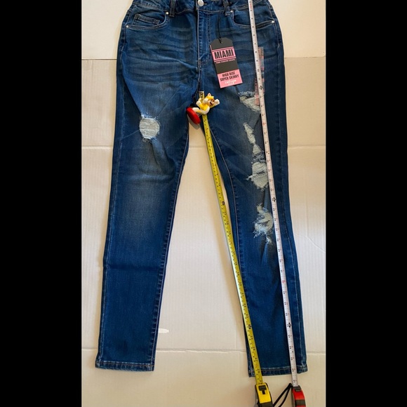NWT $39.99 Miami SZ 11 High Rise Super Skinny - Picture 6 of 14